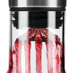 carla home iceberg wine decanter with aerator filter and lid