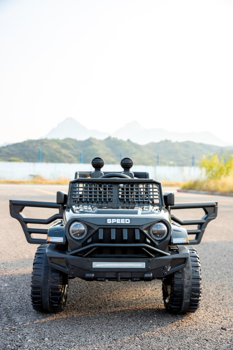 jeep inspired remote controlled ride on electric car (black) jeep inspired remote controlled ride on electric car (black)