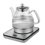 1.2l digital glass kettle w/ electric tea pot & infuser 800w