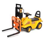 kids manual forklift ride on with working mast lift and pallet