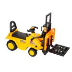 kids manual forklift ride on with working mast lift and pallet
