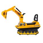 ride on children's excavator w/ sturdy track and dual operation levers to scoop ride on children's excavator w/ sturdy track and dual operation levers to scoop