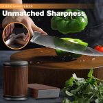 rolling knife sharpener kit for straight edge roller knife sharpening gift setau