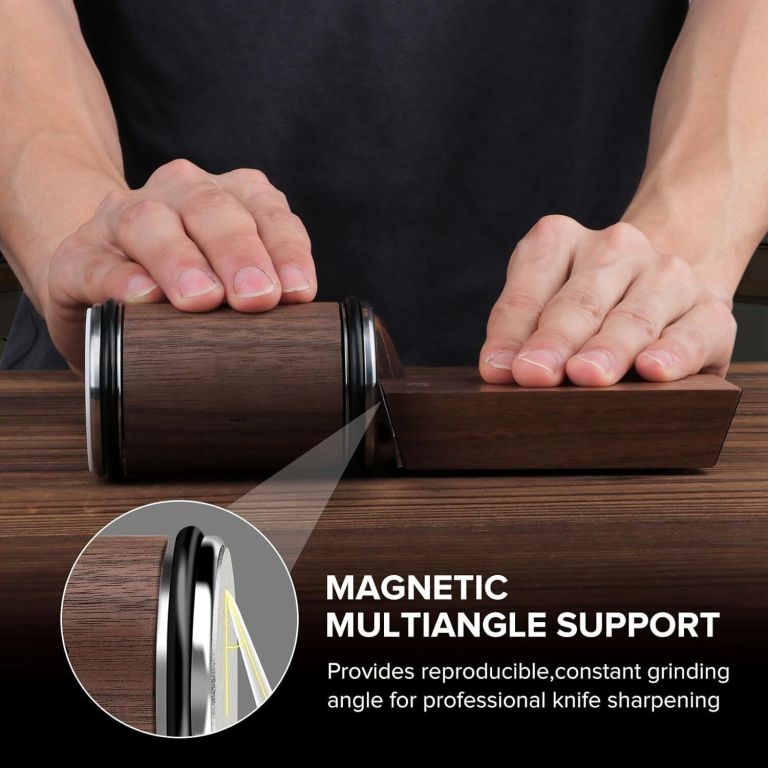 rolling knife sharpener kit for straight edge roller knife sharpening gift setau