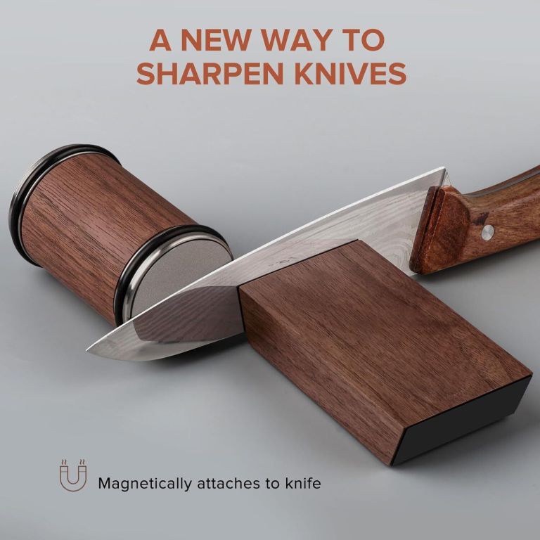 rolling knife sharpener kit for straight edge roller knife sharpening gift setau
