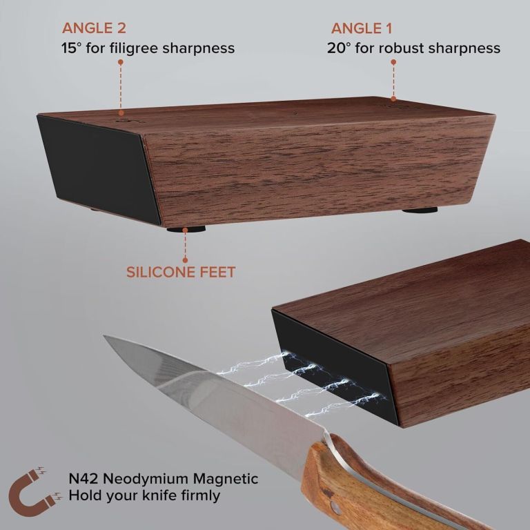 rolling knife sharpener kit for straight edge roller knife sharpening gift setau