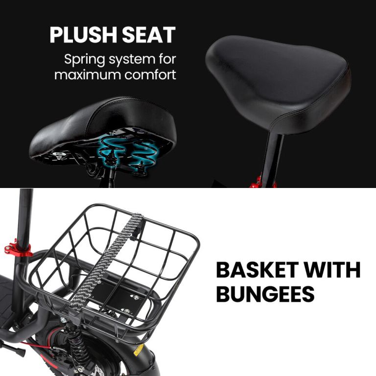 alpha rover electric scooter with seat, 500w 48v 25km/h 30km range, 14 inch tyres alpha rover electric scooter with seat, 500w 48v 25km/h 30km range, 14 inch tyres