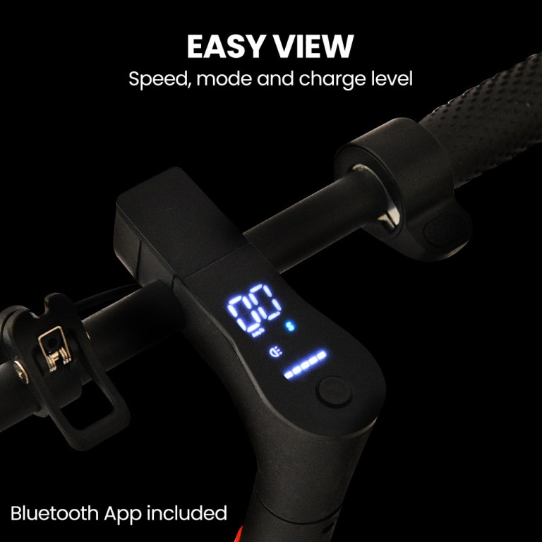 alpha urban 10 electric scooter, 35km/h, suspension, 35km range, 10 inch wheels,
