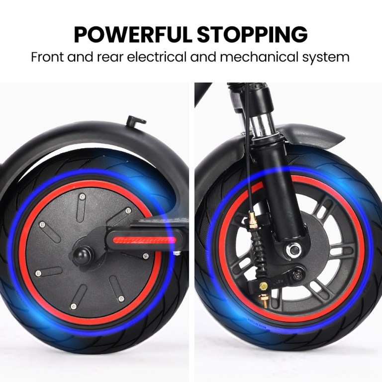 alpha urban 10 electric scooter, 35km/h, suspension, 35km range, 10 inch wheels,