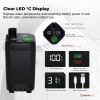 social hike portable camping shower kit 6000mah outdoor rechargeable pump led