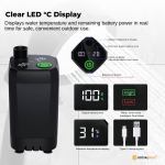 social hike portable camping shower kit 6000mah outdoor rechargeable pump led social hike portable camping shower kit 6000mah outdoor rechargeable pump led