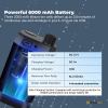 social hike portable camping shower kit 6000mah outdoor rechargeable pump led