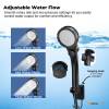 social hike portable camping shower kit 6000mah outdoor rechargeable pump led