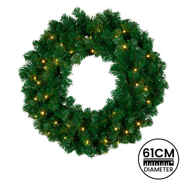 christabelle 61cm chadwick christmas wreath with led lights front door decoration ornament christabelle 61cm chadwick christmas wreath with led lights front door decoration ornament