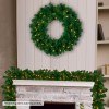 christabelle 61cm chadwick christmas wreath with led lights front door decoration ornament