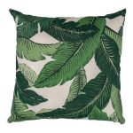 vibrant square outdoor throw pillow