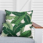 vibrant square outdoor throw pillow
