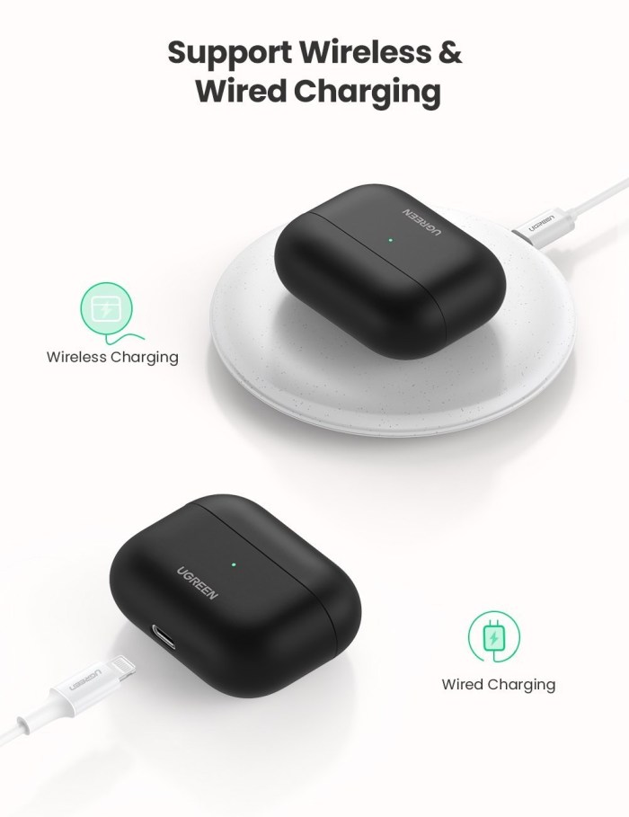 ugreen liquid silicone case for airpods pro (80513) ugreen liquid silicone case for airpods pro (80513)