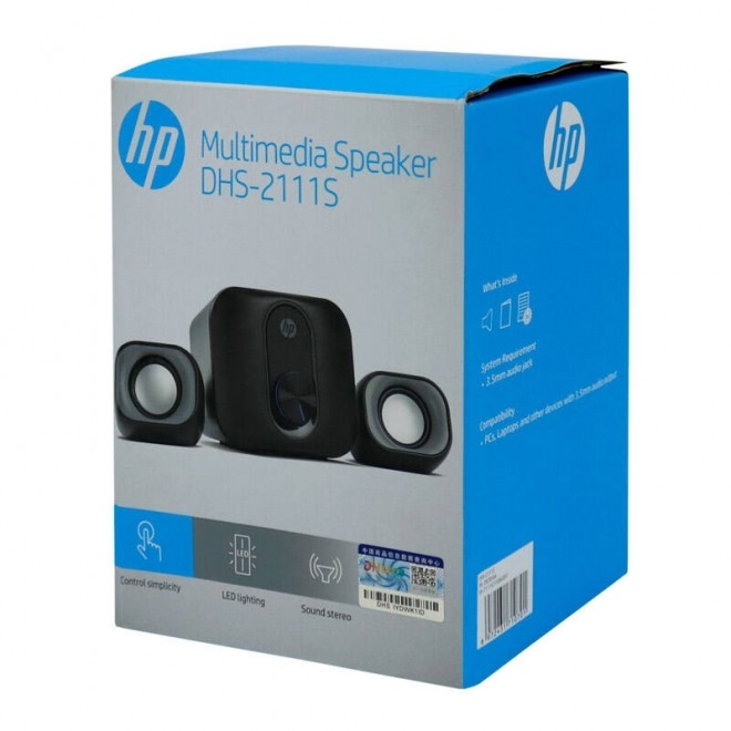 hp dhs 2111s stereo 2.1 multimedia speaker