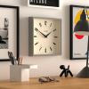 newgate jones box wall clock grey newgate jones box wall clock grey