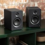 victrola tempo bookshelf speakers black