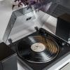 victrola automatic turntable + victrola tempo bookshelf speakers bundle black