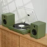 victrola automatic turntable green victrola automatic turntable green