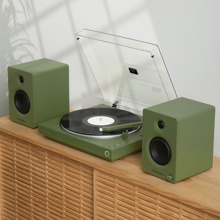 victrola automatic turntable green victrola automatic turntable green