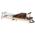 lifespan fitness contour folding wooden pilates reformer machine set (espresso)