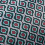 kaat amsterdam meja green reversible oblong filled cushion 30cm x 50cm