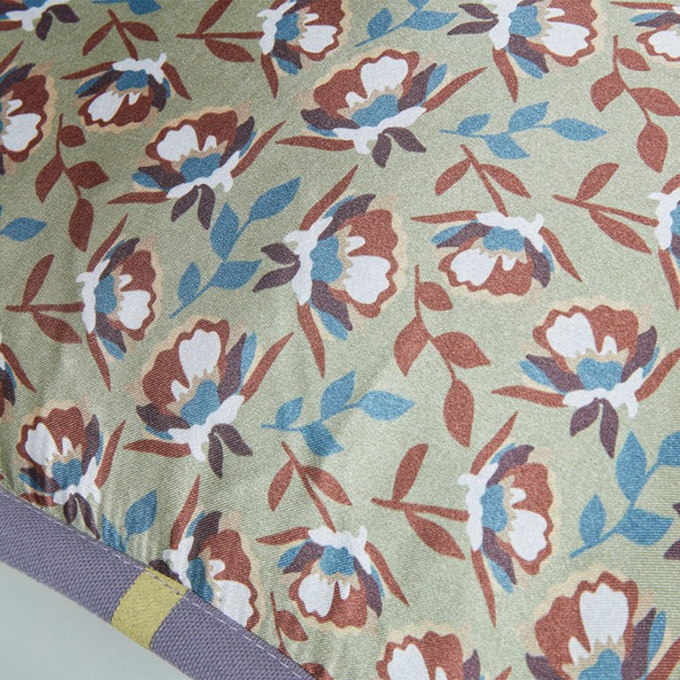 kaat amsterdam nanouk pastel floral oblong filled cushion 30cm x 50cm