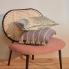 kaat amsterdam nanouk pastel floral oblong filled cushion 30cm x 50cm