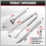 18pcs bbq tool set stainless steel barbecue utensil cooking grill outdoor cook 18pcs bbq tool set stainless steel barbecue utensil cooking grill outdoor cook