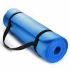 15mm thick yoga mat pad nbr nonslip exercise fitness pilate gym durable purple