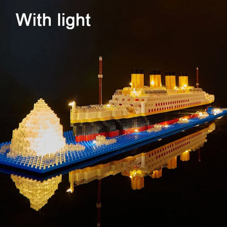 nneoba titanic ship toy with led light nneoba titanic ship toy with led light