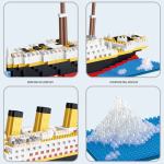nneoba titanic ship toy with led light nneoba titanic ship toy with led light