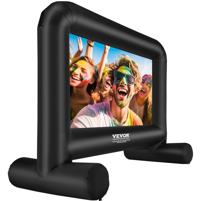 vevor inflatable movie screen, 14 ft inflatable projector screen vevor inflatable movie screen, 14 ft inflatable projector screen