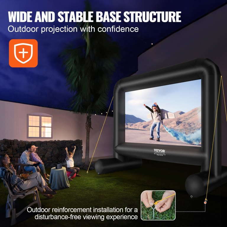 vevor inflatable movie screen, 16 ft inflatable projector screen vevor inflatable movie screen, 16 ft inflatable projector screen