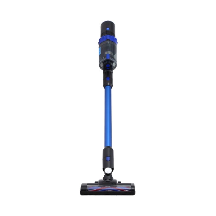 devanti stick vacuum cleaner brushless cordless 350w blue devanti stick vacuum cleaner brushless cordless 350w blue