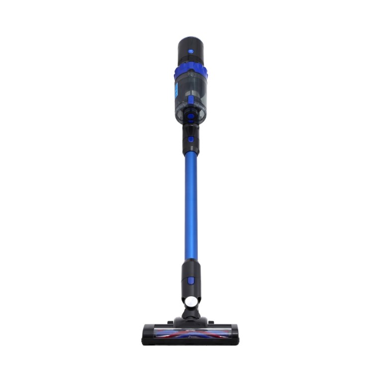 devanti stick vacuum cleaner brushless cordless 350w blue