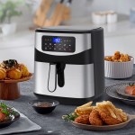 kitchen couture digital 12l air fryer silver