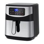 kitchen couture digital 12l air fryer silver