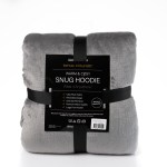 royal comfort snug hoodie grey
