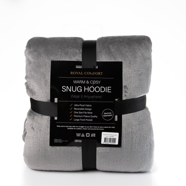 royal comfort snug hoodie grey royal comfort snug hoodie grey