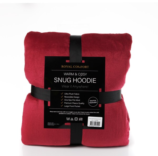 royal comfort snug hoodie red royal comfort snug hoodie red
