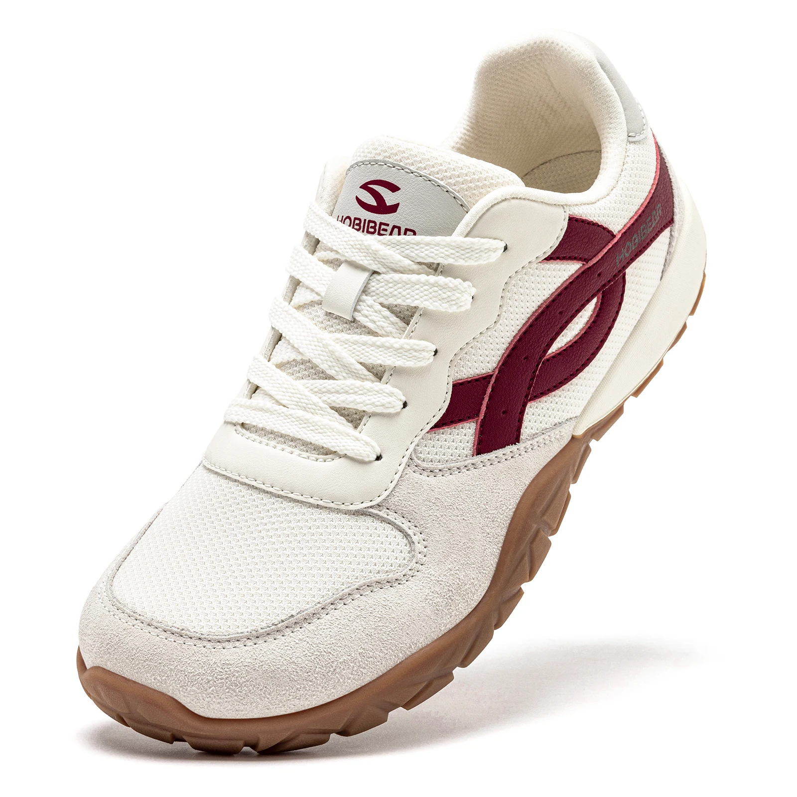 HOBIBEAR Unisex Wide Width Shoes Minimalist Barefoot Sneakers Hiking Trail Running Shoes for Men Women