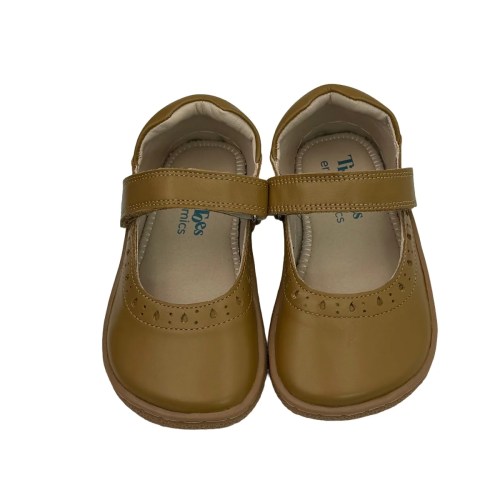 Tipsietoes 2025New Mary Jane Genuine Leather Shoe For Girls And Boys Kids Barefoot Sneaker Light Weight Minimalist Double Strape