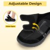 fitville men’s wide slippers with arch support breathable adjustable house slipper mules orthopedic indoor walking shoes FitVille Men’S Wide Slippers With Arch Support Breathable Adjustable House Slipper Mules Orthopedic Indoor Walking Shoes 5