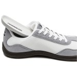HOBIBEAR Wide Barefoot Shoes Womens Mens Zero Drop Minimalist Sneakers Artificial Leather Mesh Retro Walking Shoes 2