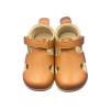 Tipsietoes Children Leather + Canvas Barefoot Sandals Low Heel Enfants Fille Party Dress Shoes Toddler Kids Summer Soft 5